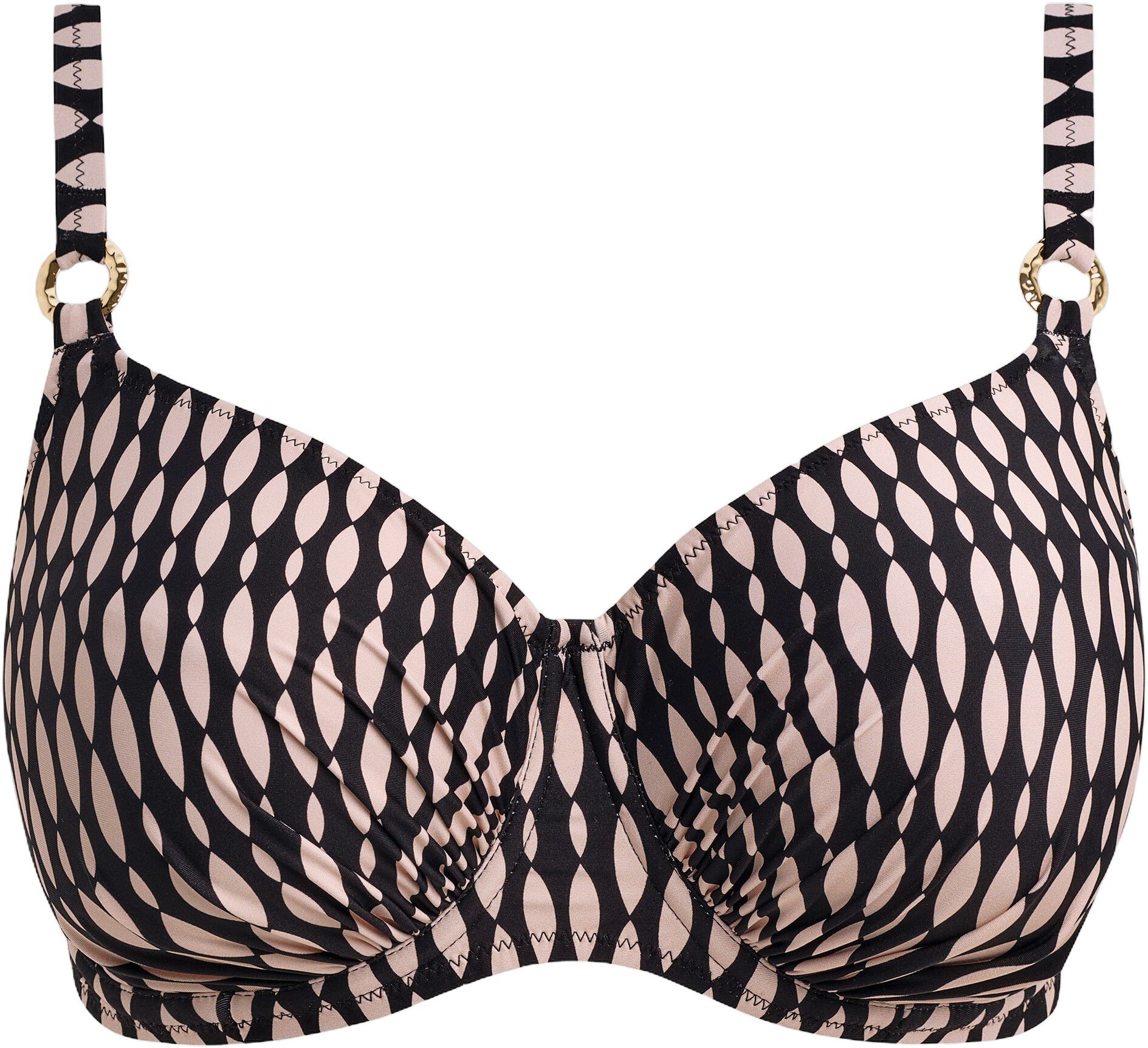 SHELL BAY UW GATHERED FULL CUP BIKI