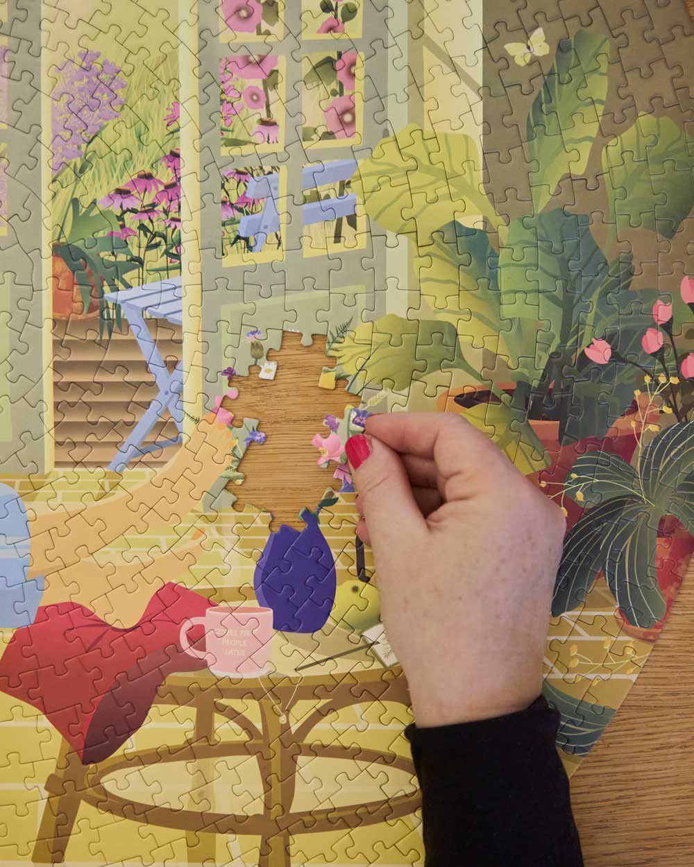 MORNING GLOW - puslespil med 1000 brikker