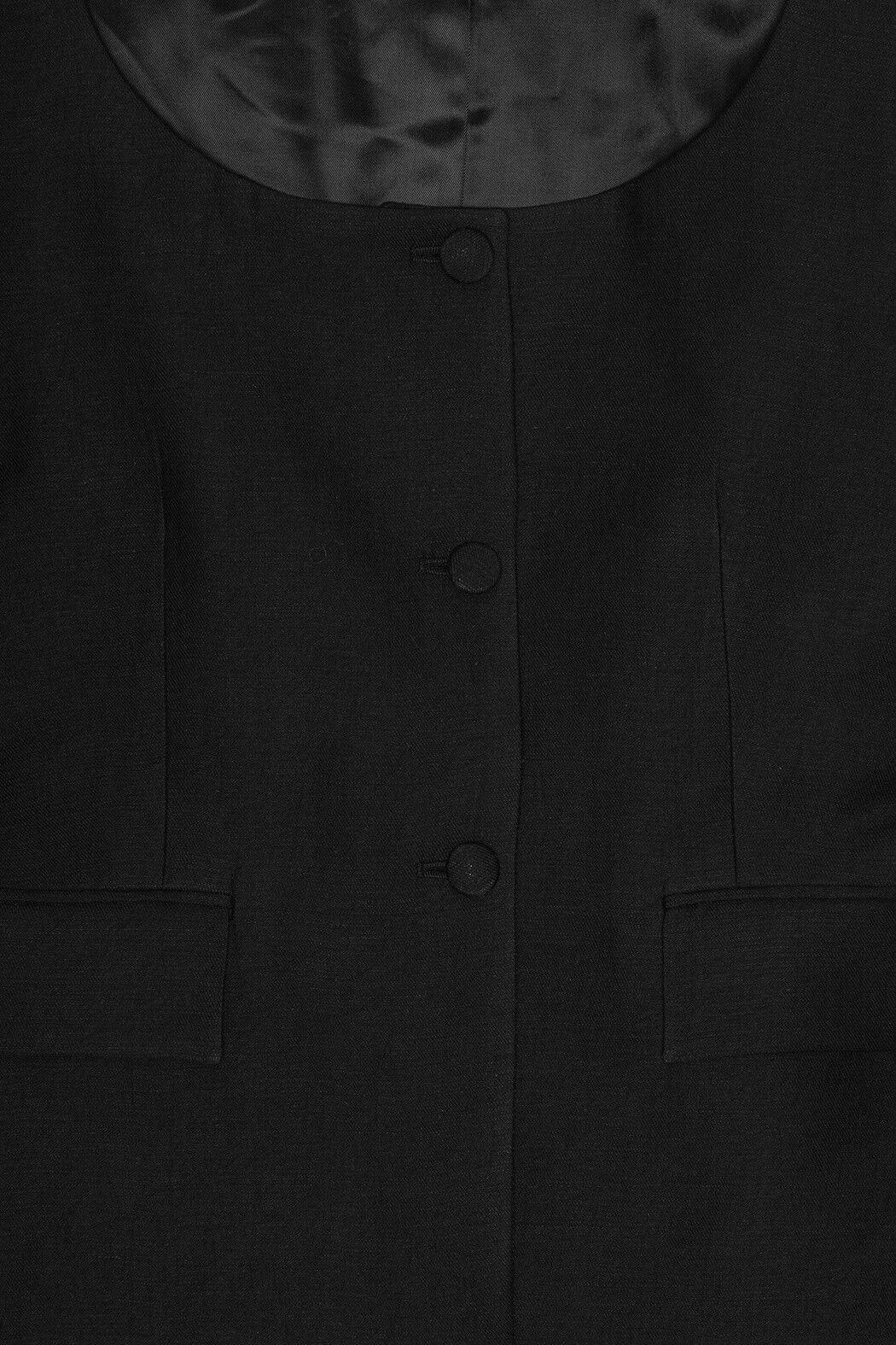 Open Neck Fitted Blazer