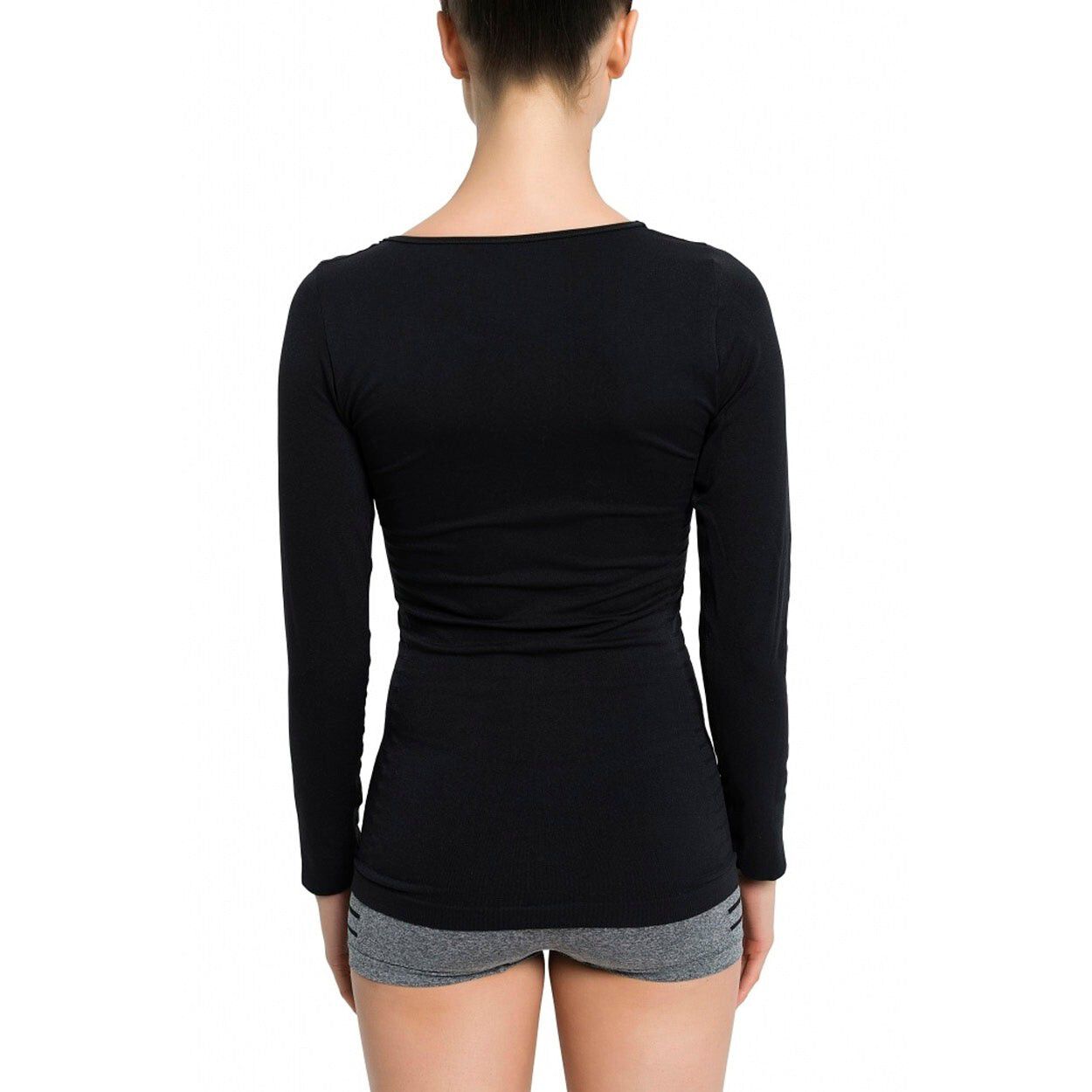 Seamless Lang&aelig;rmet Tr&aelig;nings T-shirt