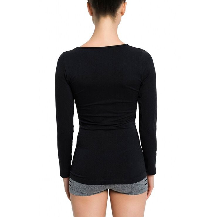 Seamless Langærmet Trænings T-shirt