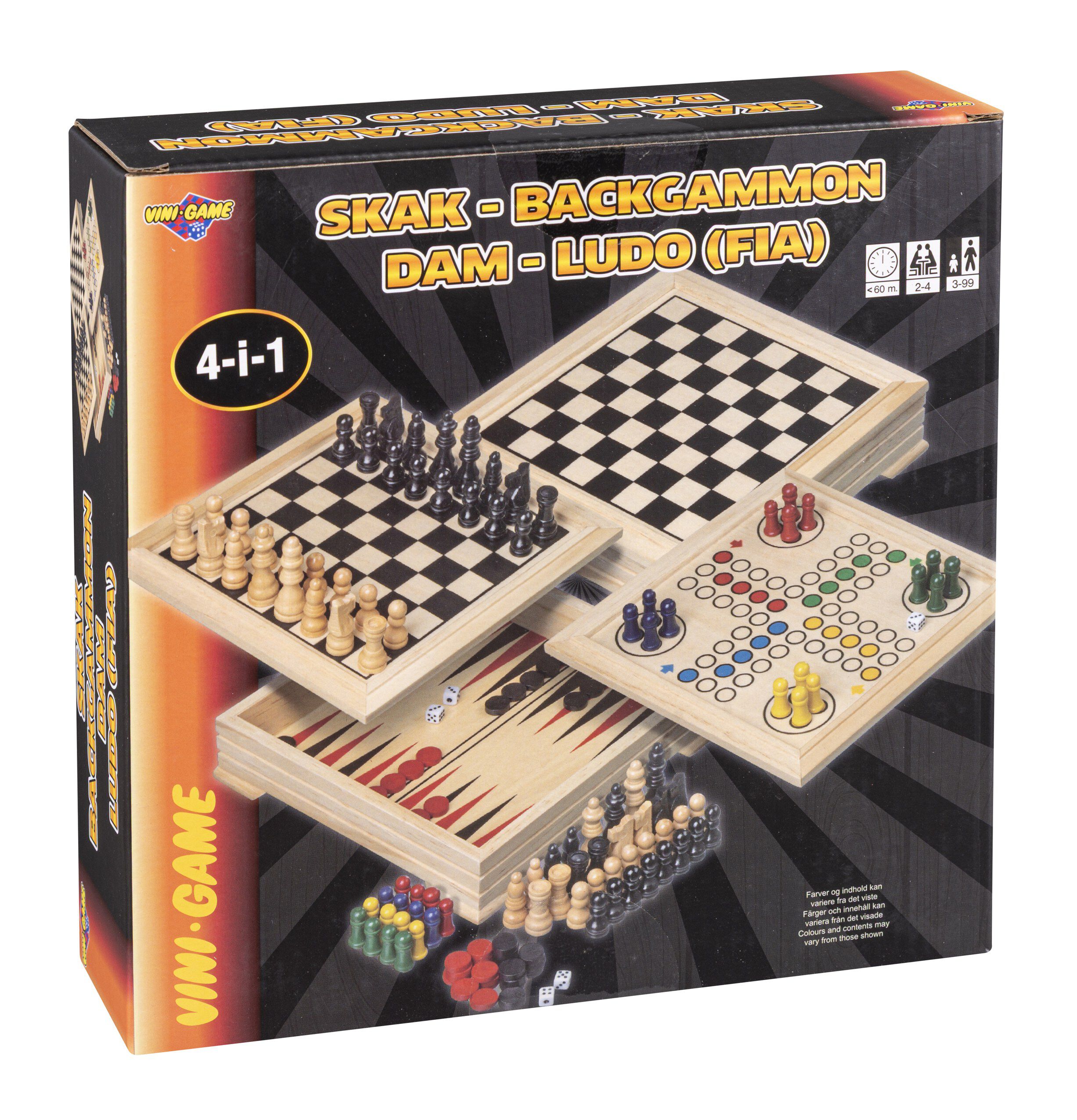 VINI 4 I 1 TR&AElig;SPIL mREGLER