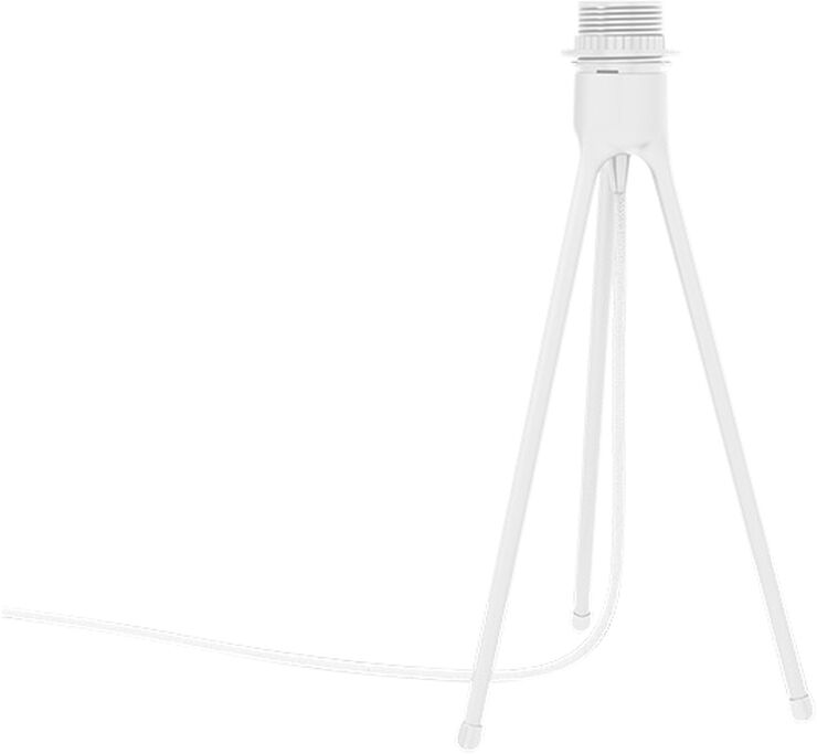 Table Tripod matt white H 36 cm