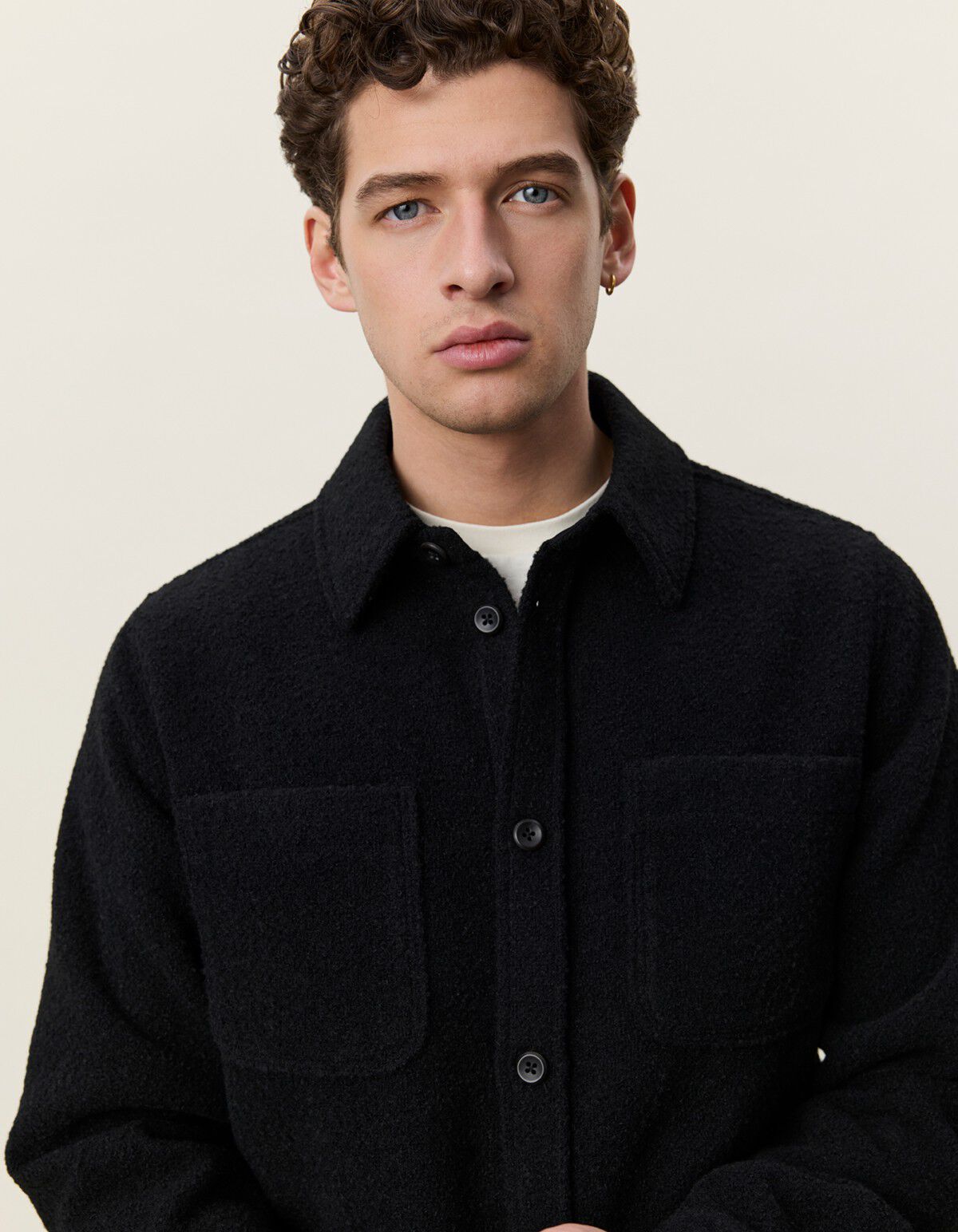 Boucl&eacute; Overshirt