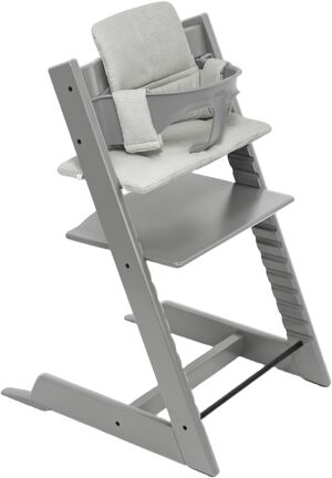 Tripp Trapp� Stol Storm Grey + Babyset + Pude i Nordic Grey