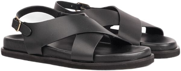 Bologna - Crossing Straps With Thin Heel Strap