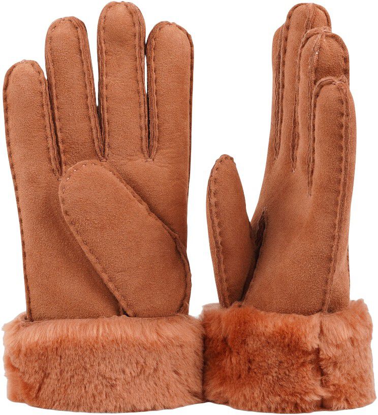 KELLY - GLOWES - SHEEP SKIN WITH SHEARLING CUFF