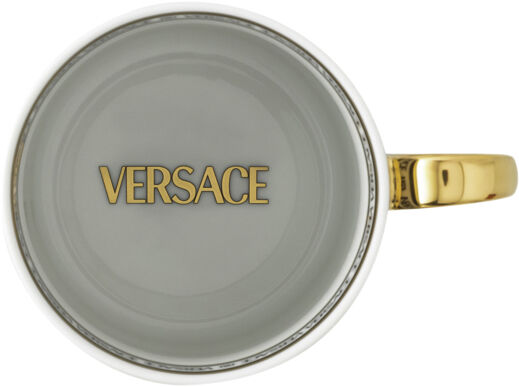 Mug with handle, Signature Black, La Greca