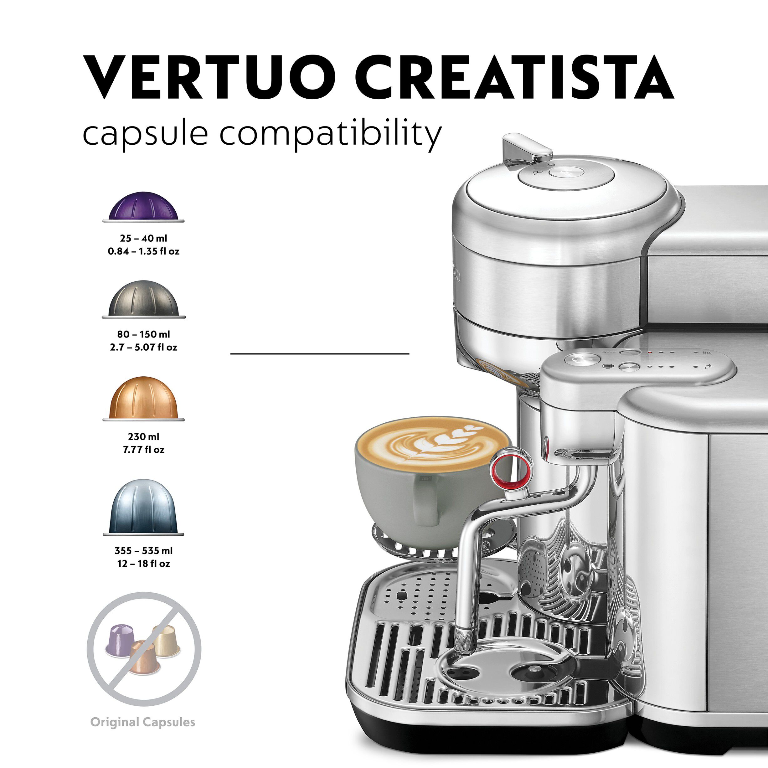 Vertuo Creatista Steel