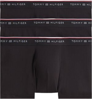 3-Pack Global Stripe Logo Waistband Trunks
