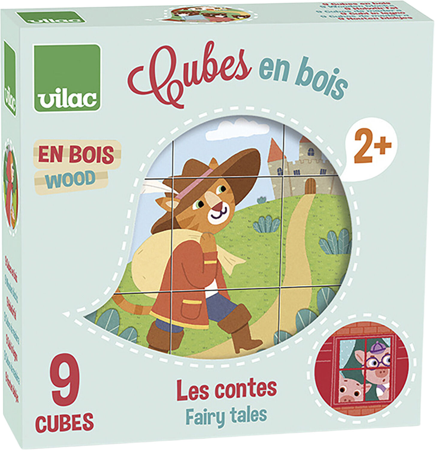 Vilac - Tr&aelig;klodser - Eventyr