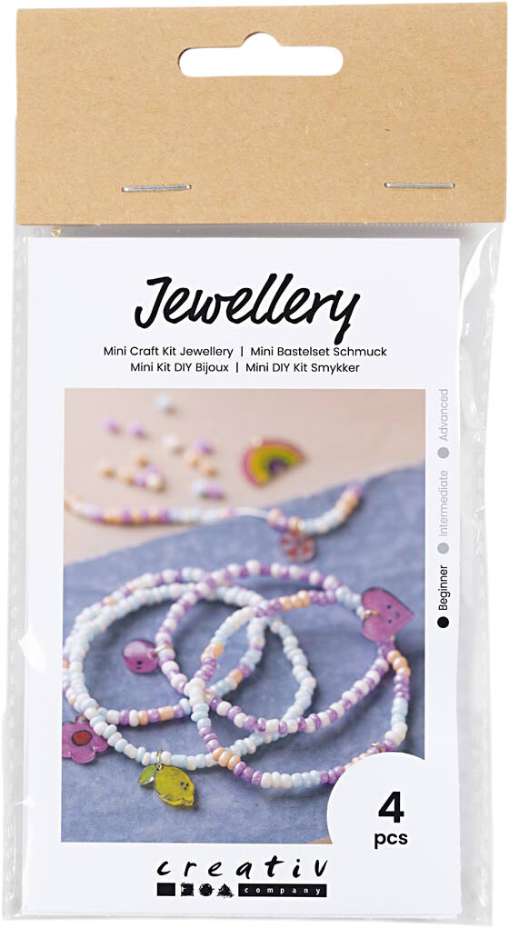 Mini DIY Kit Smykker, Armb&aring;nd krympeplast
