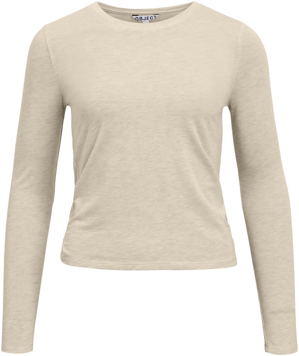 OBJZOFIA SLI L/S O-NECK TOP NOOS
