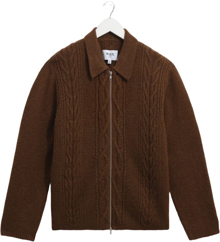 FRIAR ZIP KNIT JACKET
