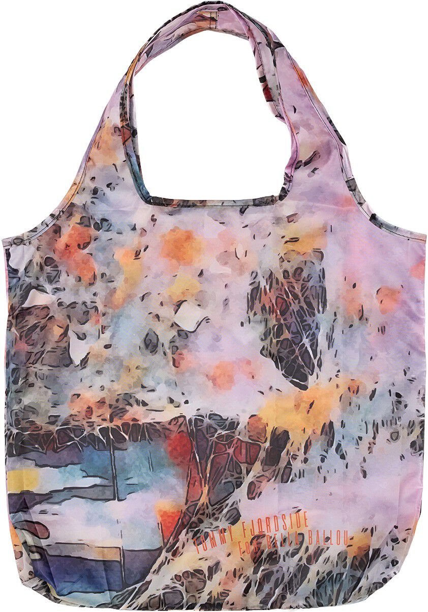 PINK LEAVES Grocery Bag