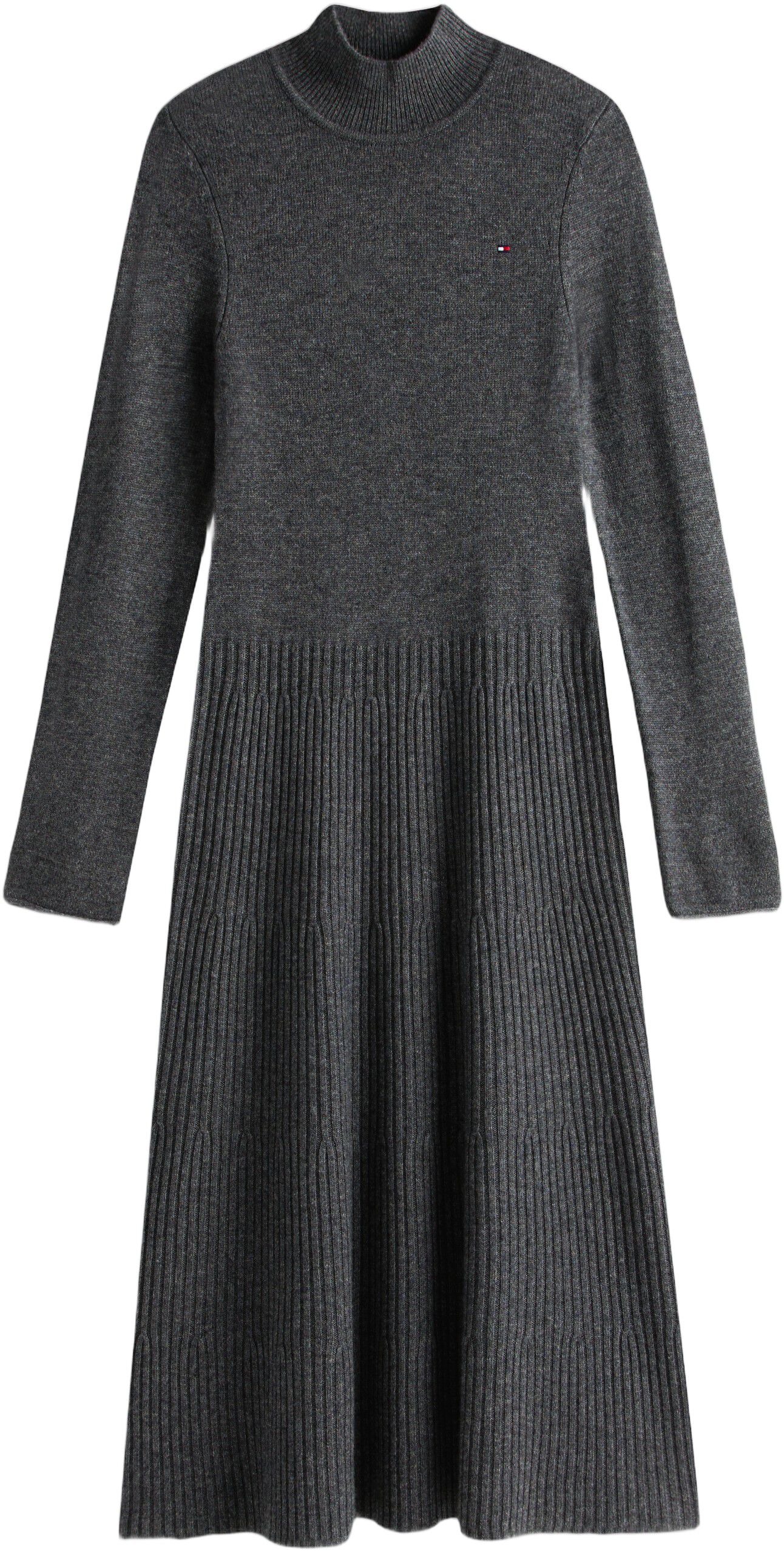 SOFT WOOL LS MOCK-NK SWT DRESS