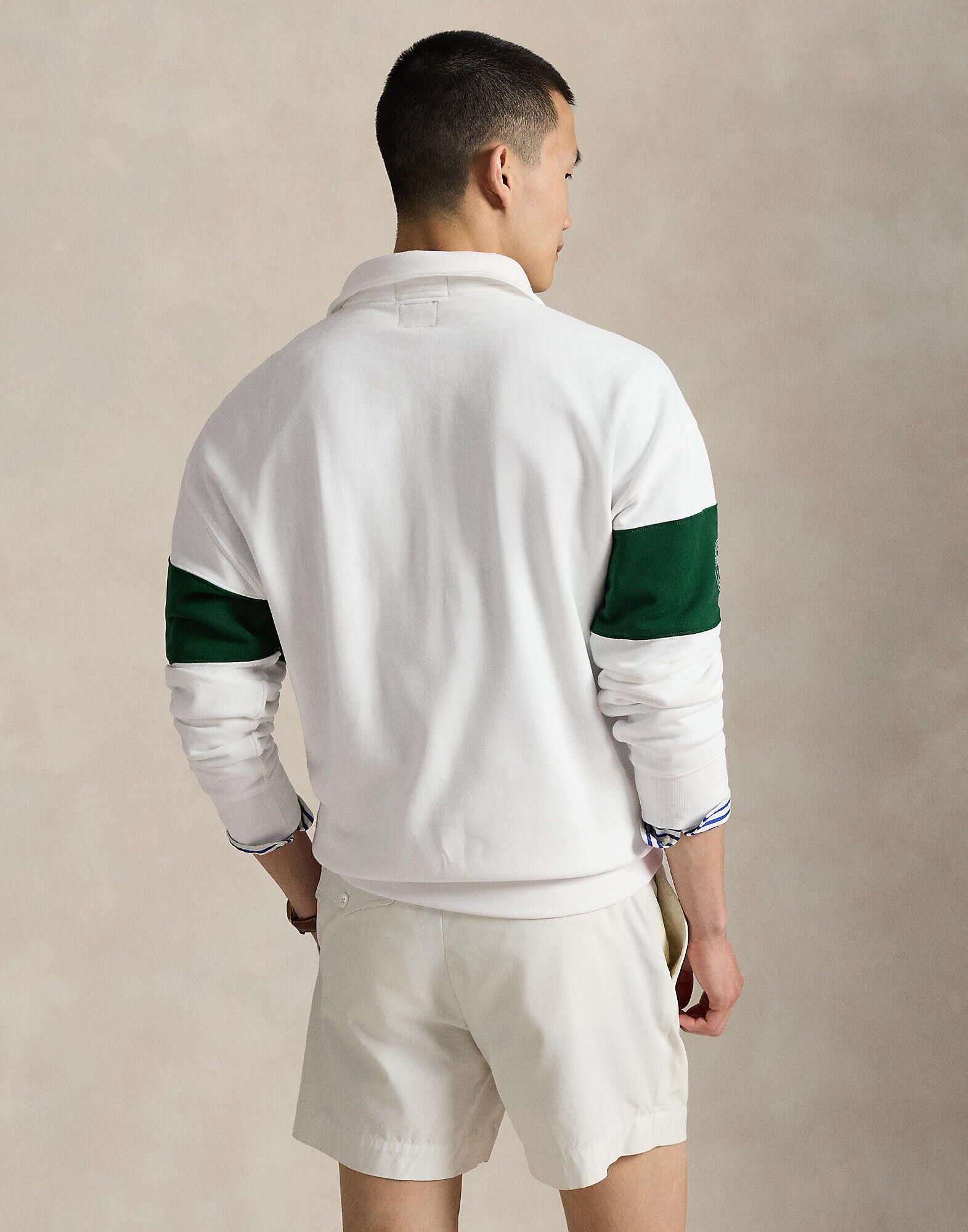 Wimbledon Relaxed Fit Fleece Sweatshirt