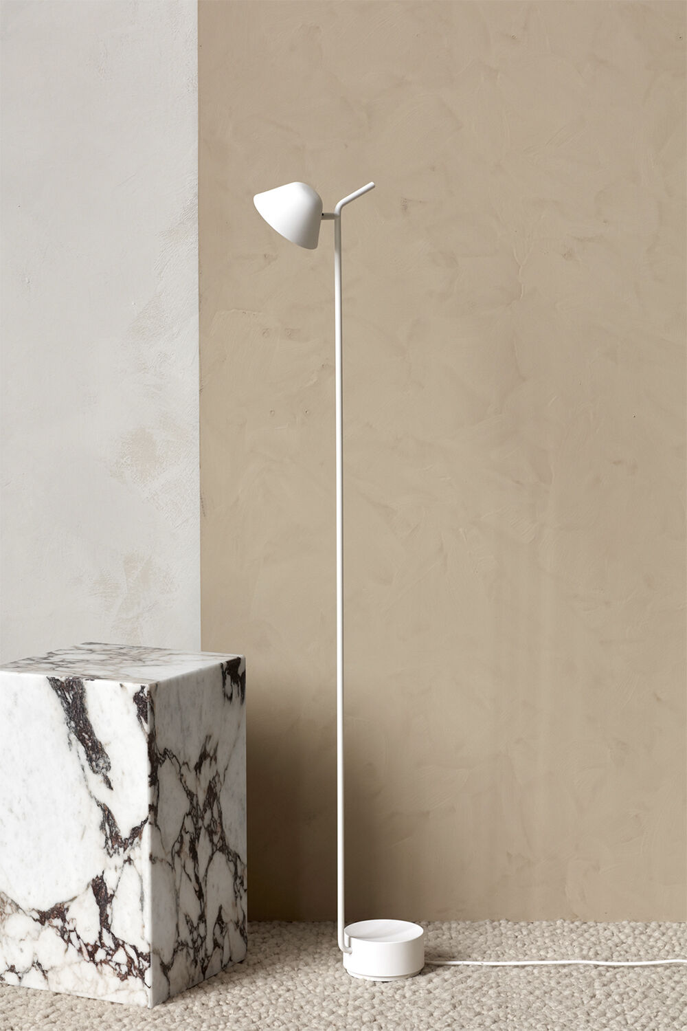 Plinth Tall, Calacatta Viola