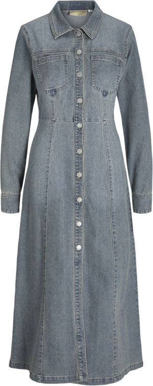 JXASTRA LONG WAIST DENIM DRESS DNM