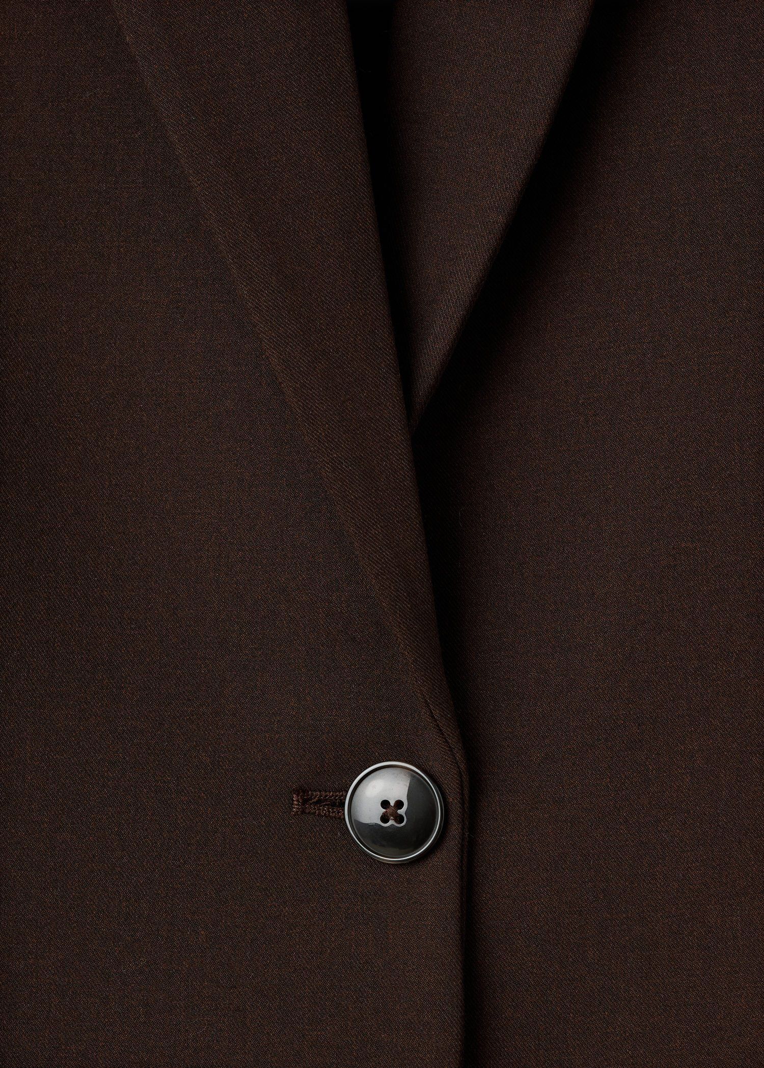 Straight-fit suit jacket