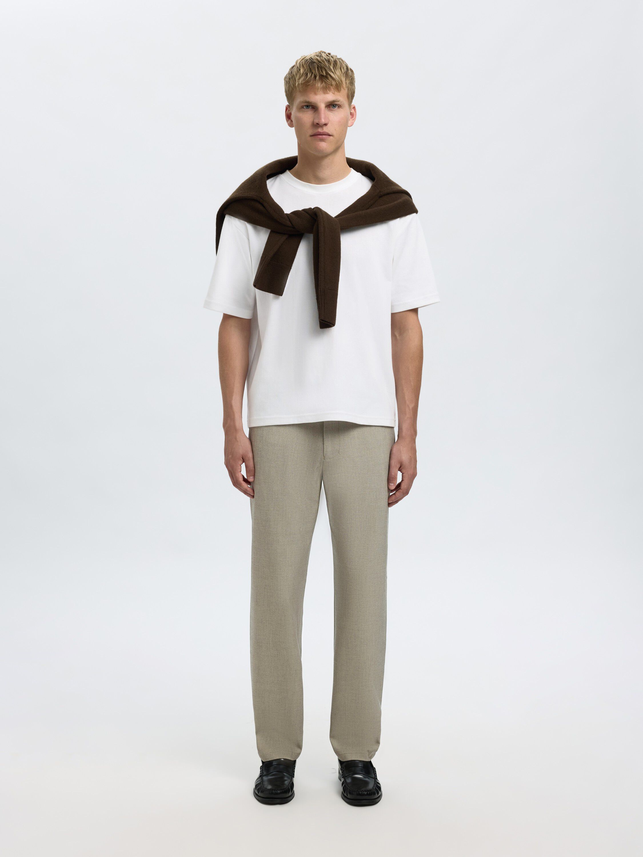 SLH196-STRAIGHT ROBERT STRING PANT