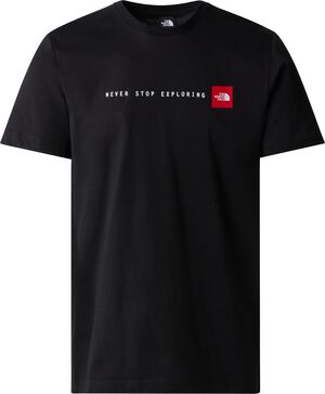M S/S NEVER STOP EXPLORING TEE TNF