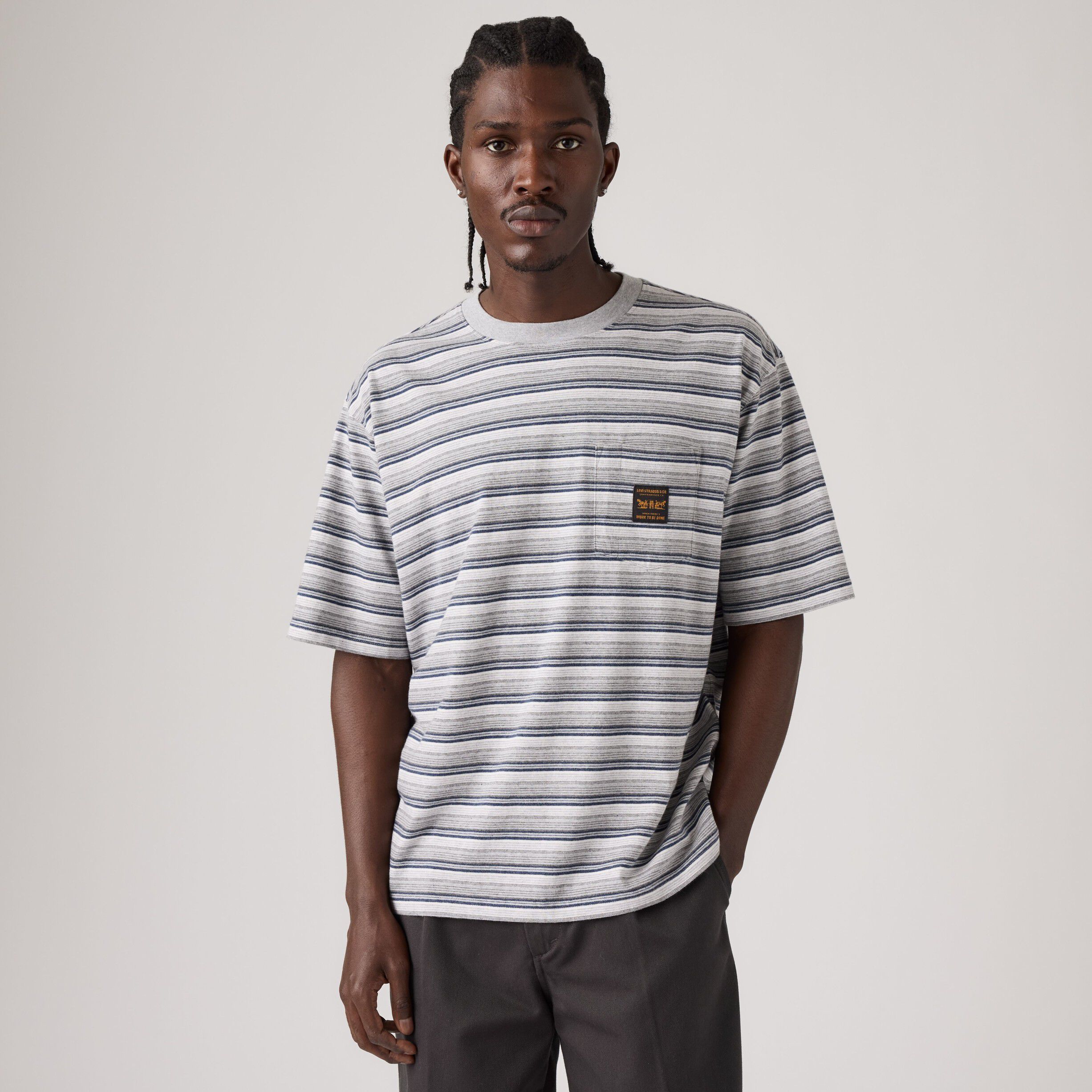 SS WORKWEAR PKT TEE PORTER STR