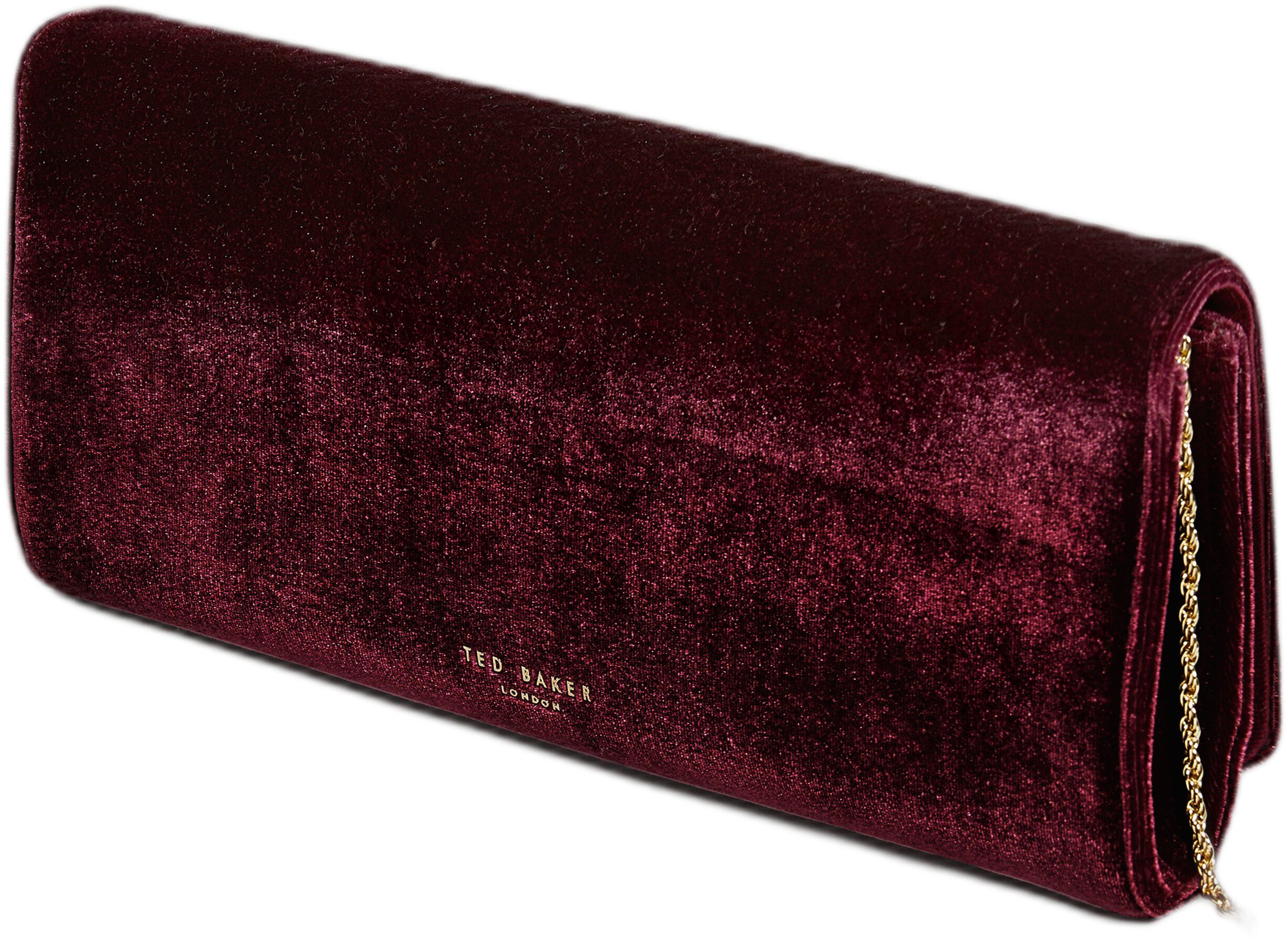 MAROAH Velvet Elongated Evening Bag