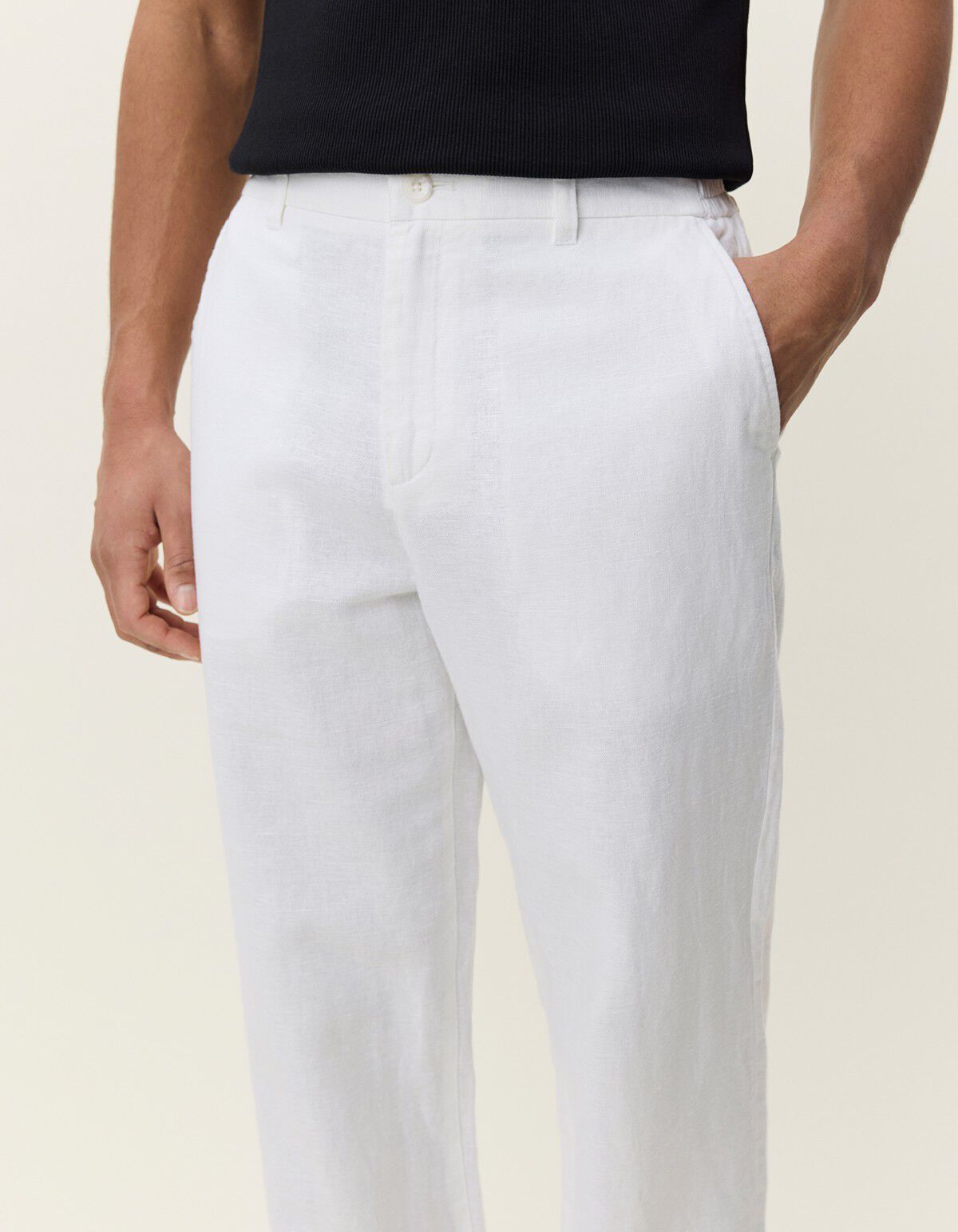 Linen Comfort Suit Pants