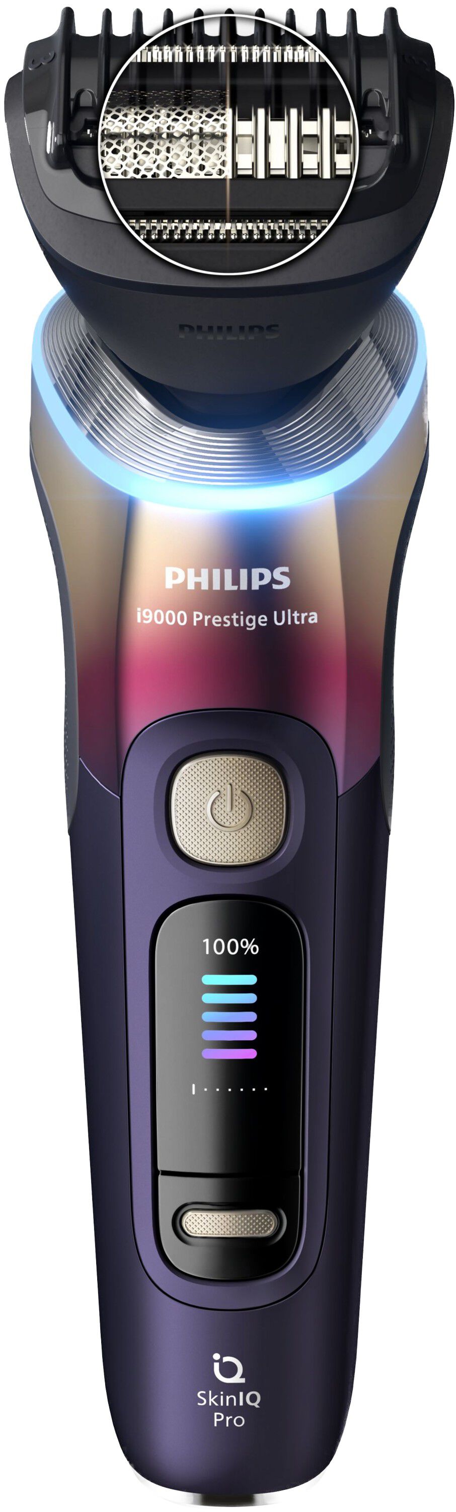 i9000 Prestige Ultra Wet&Dry Electric Shaver with SkinIQ Pro