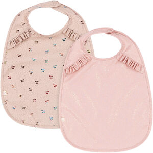 2 PACK DINNER BIB WITH FRILL