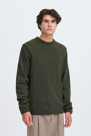 CFKARL LAMBSWOOL CREW NECK KNI