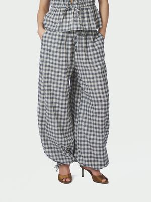Roxane Balloon Check Pants