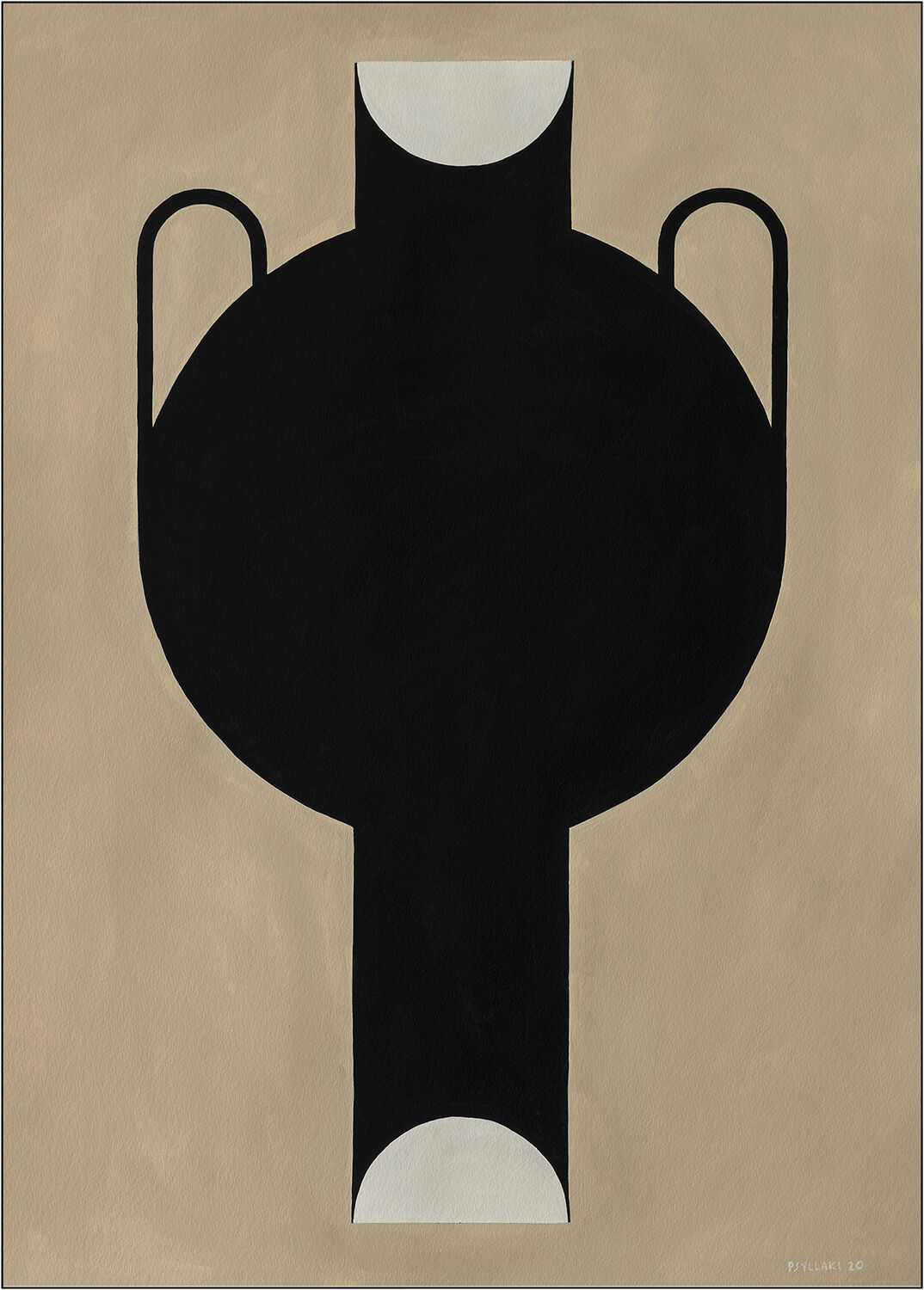 Silhouette Of A Vase 07