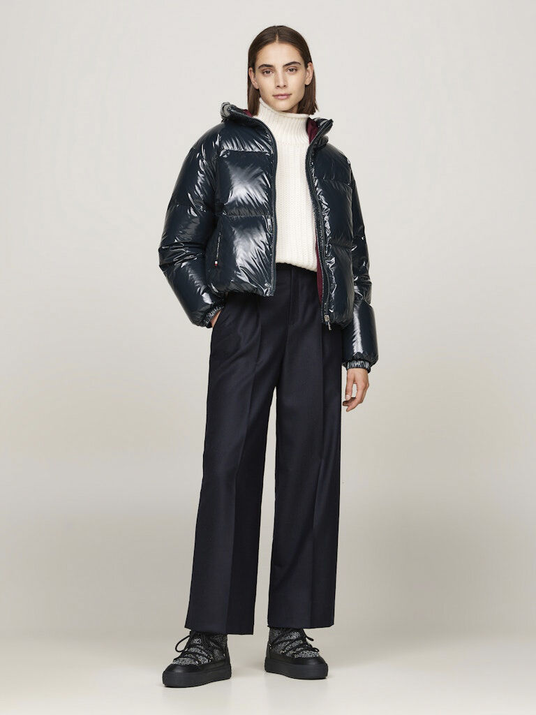 LACE-UP MONOGRAM SNOWBOOT