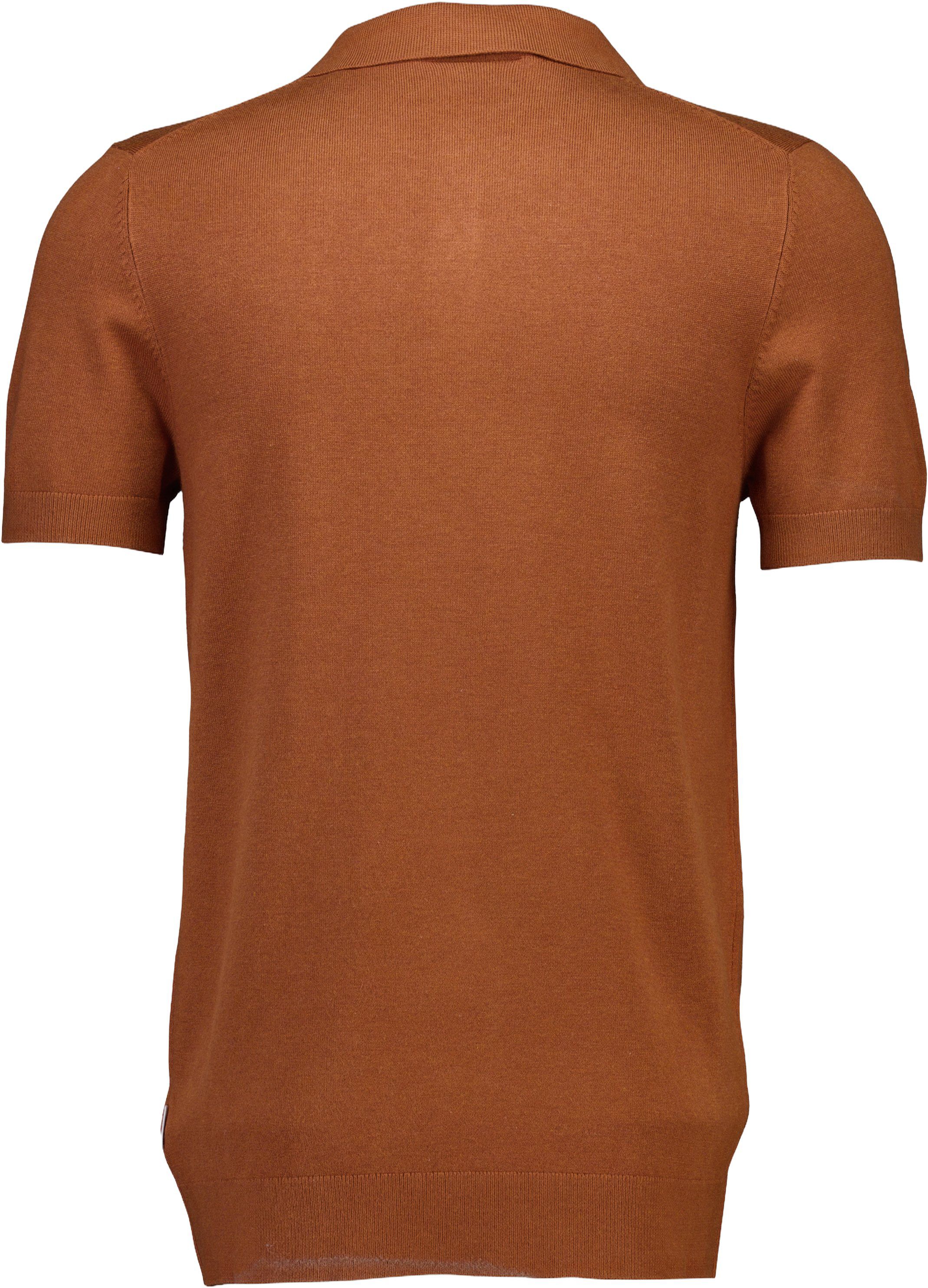 Ecovero S/S polo knit