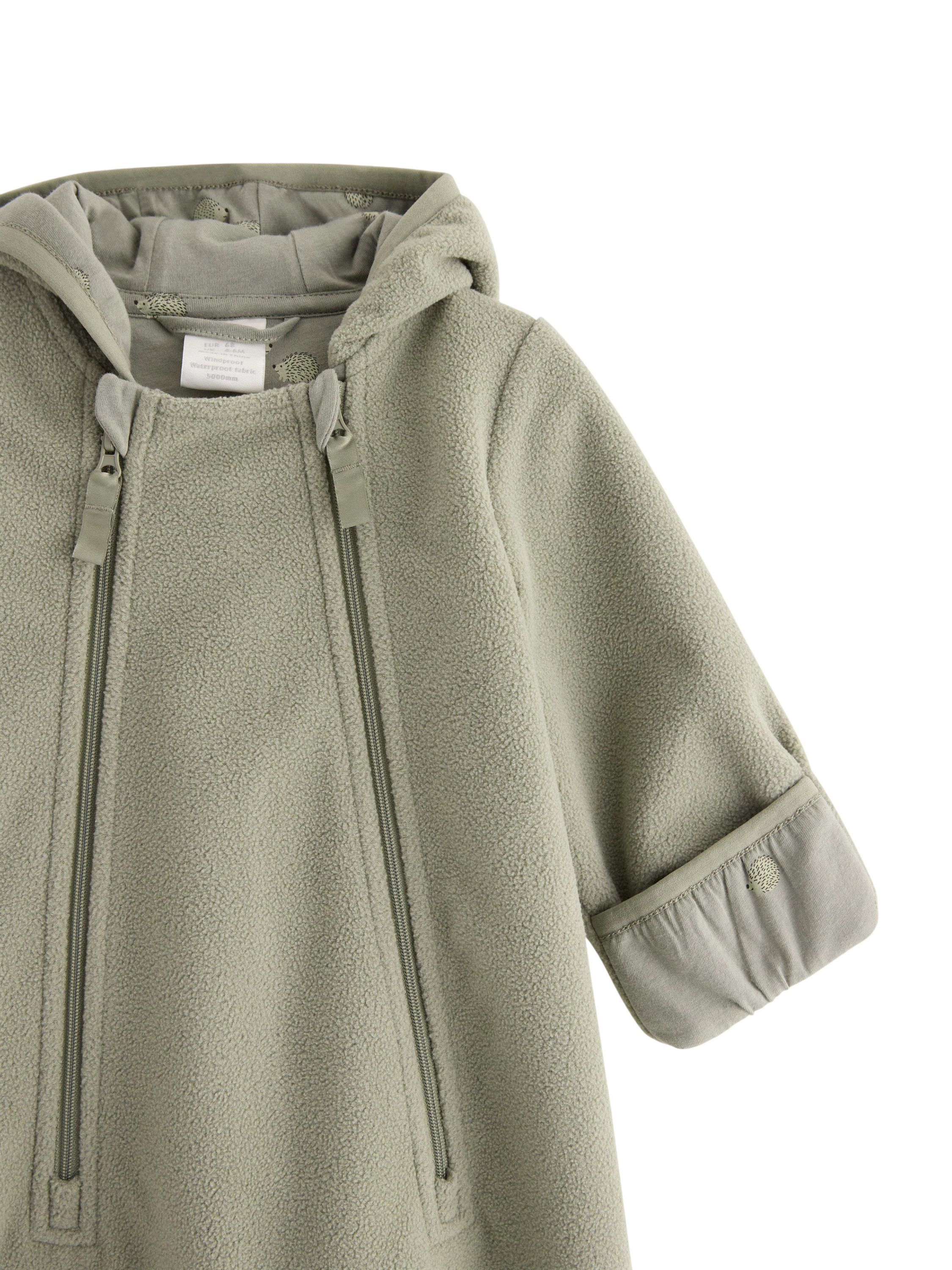 Soft pramsuit made in windproof and