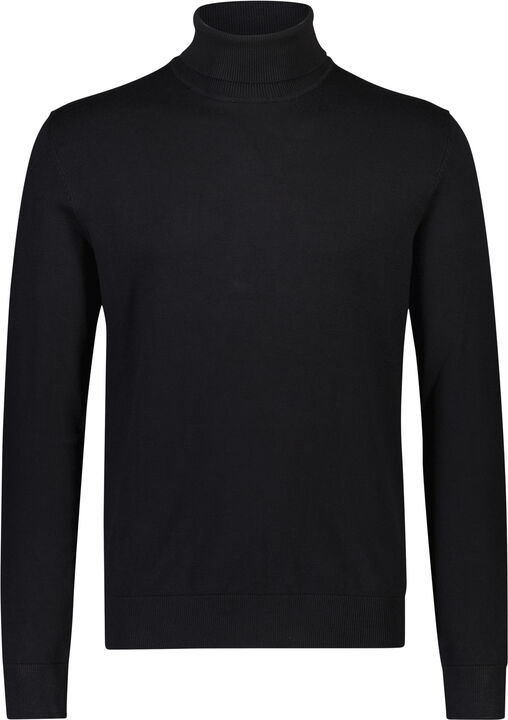 Ecovero L/S roll neck knit