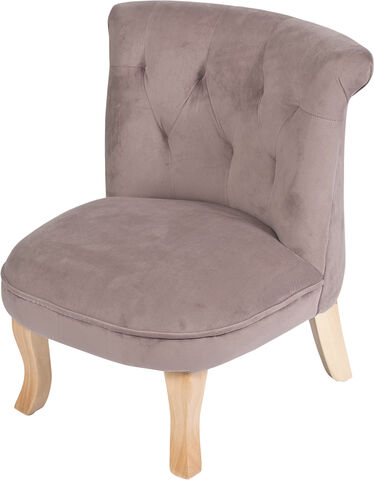 Furniture Armchair Emma Velvet Dusty pink