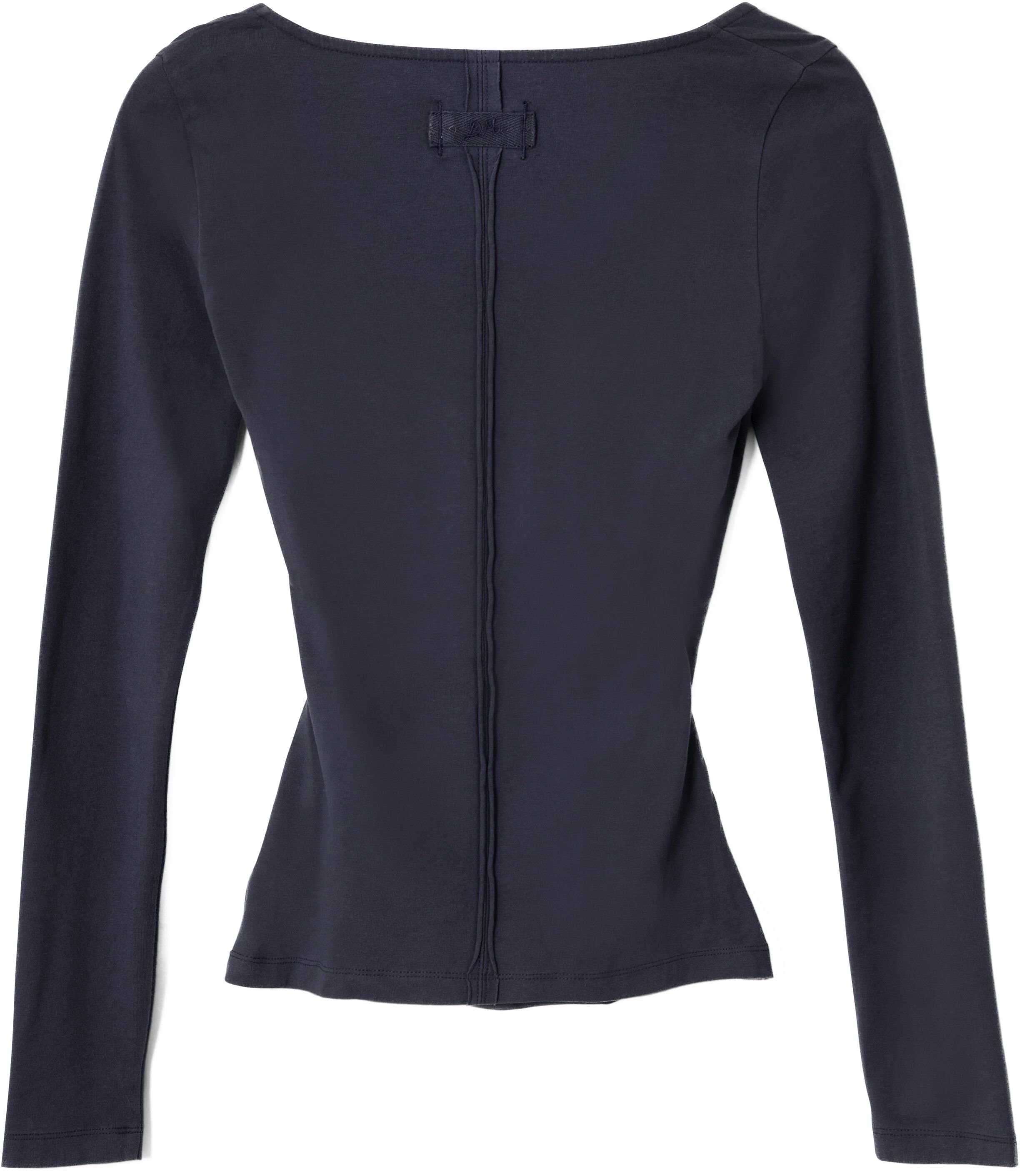 TRIXIE LS TOP - GREY BLUE