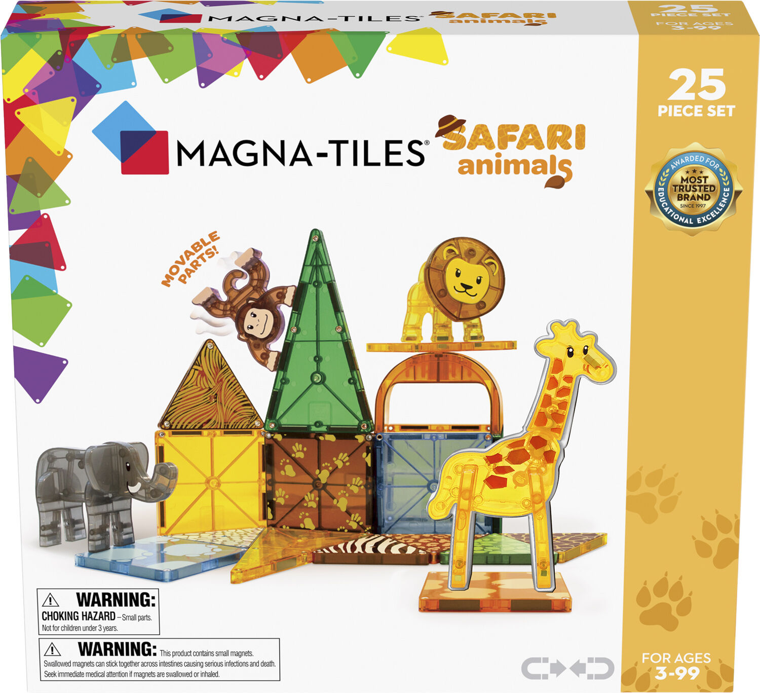 Magna-Tiles Safari. , 25 pcs