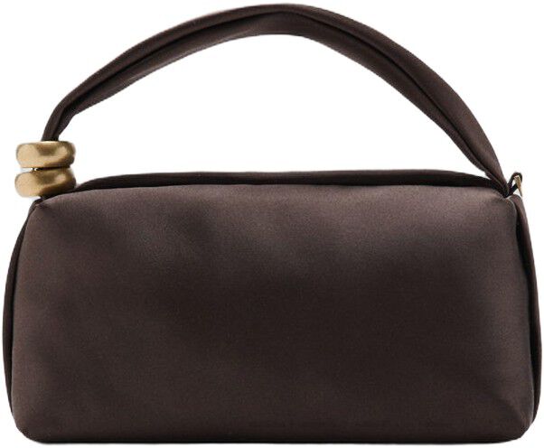 Metallic detail handbag