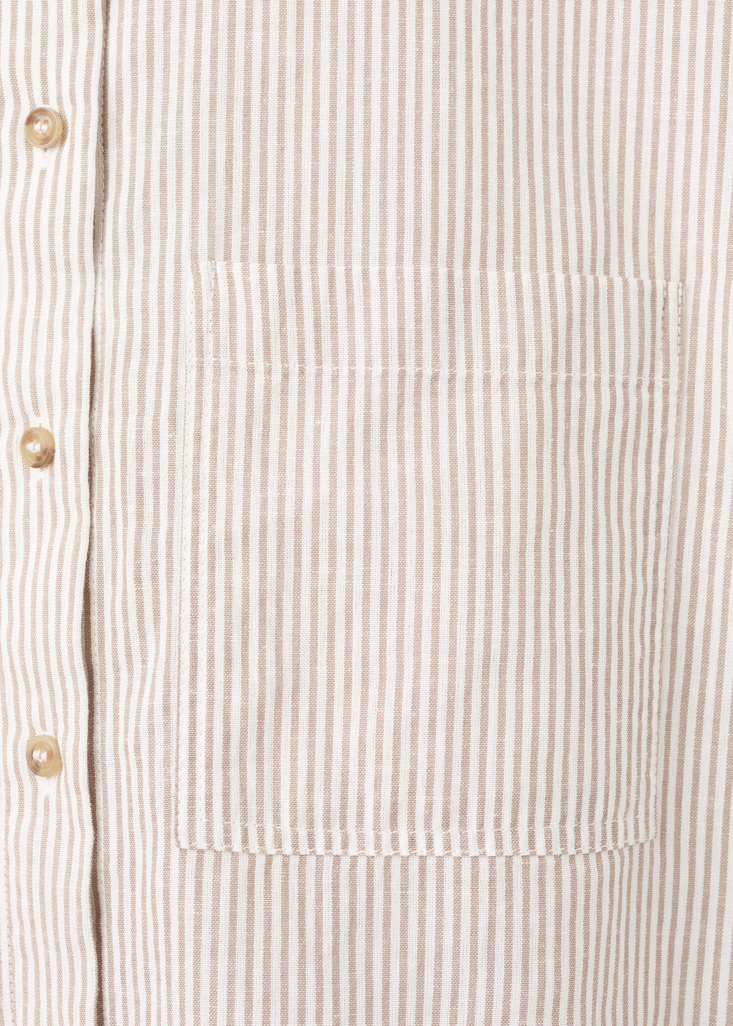 Short sleeve striped shirt