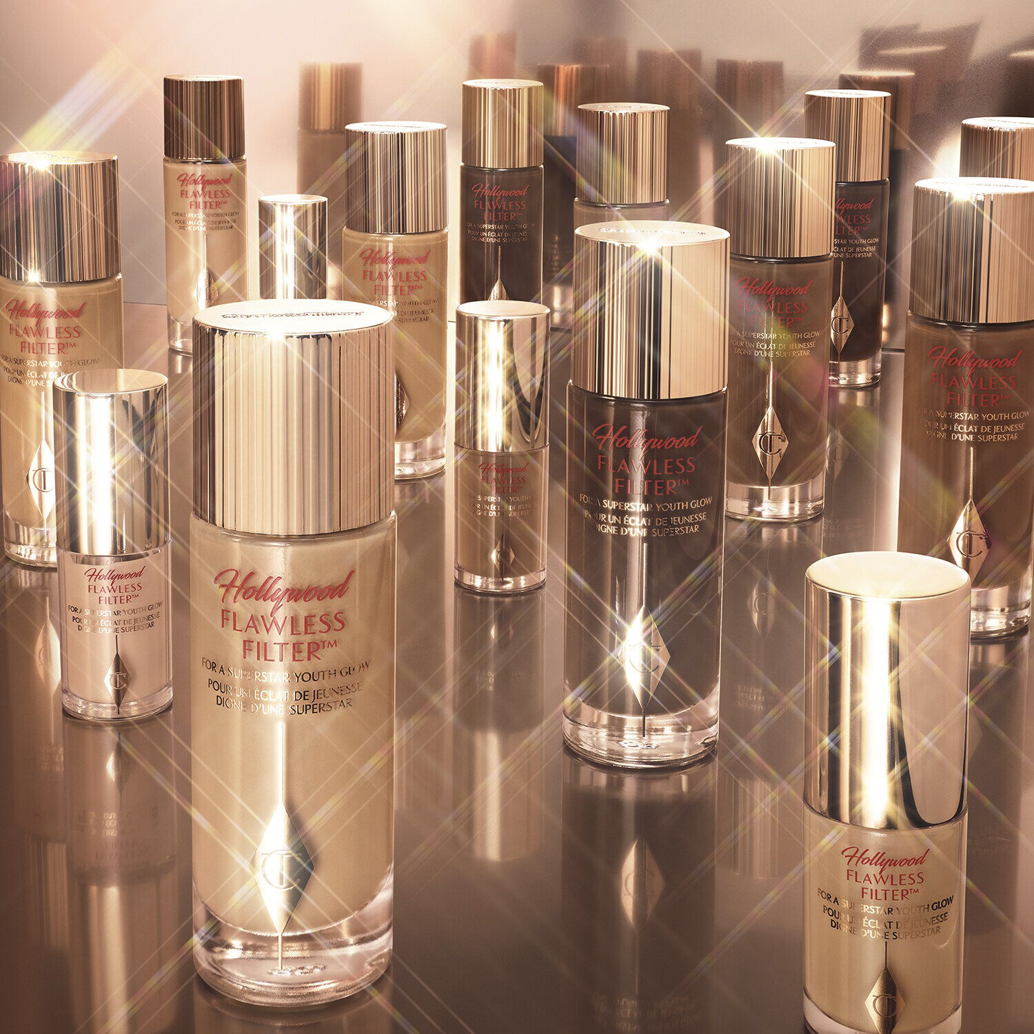 Hollywood Flawless Filter - Foundation med gl&oslash;d