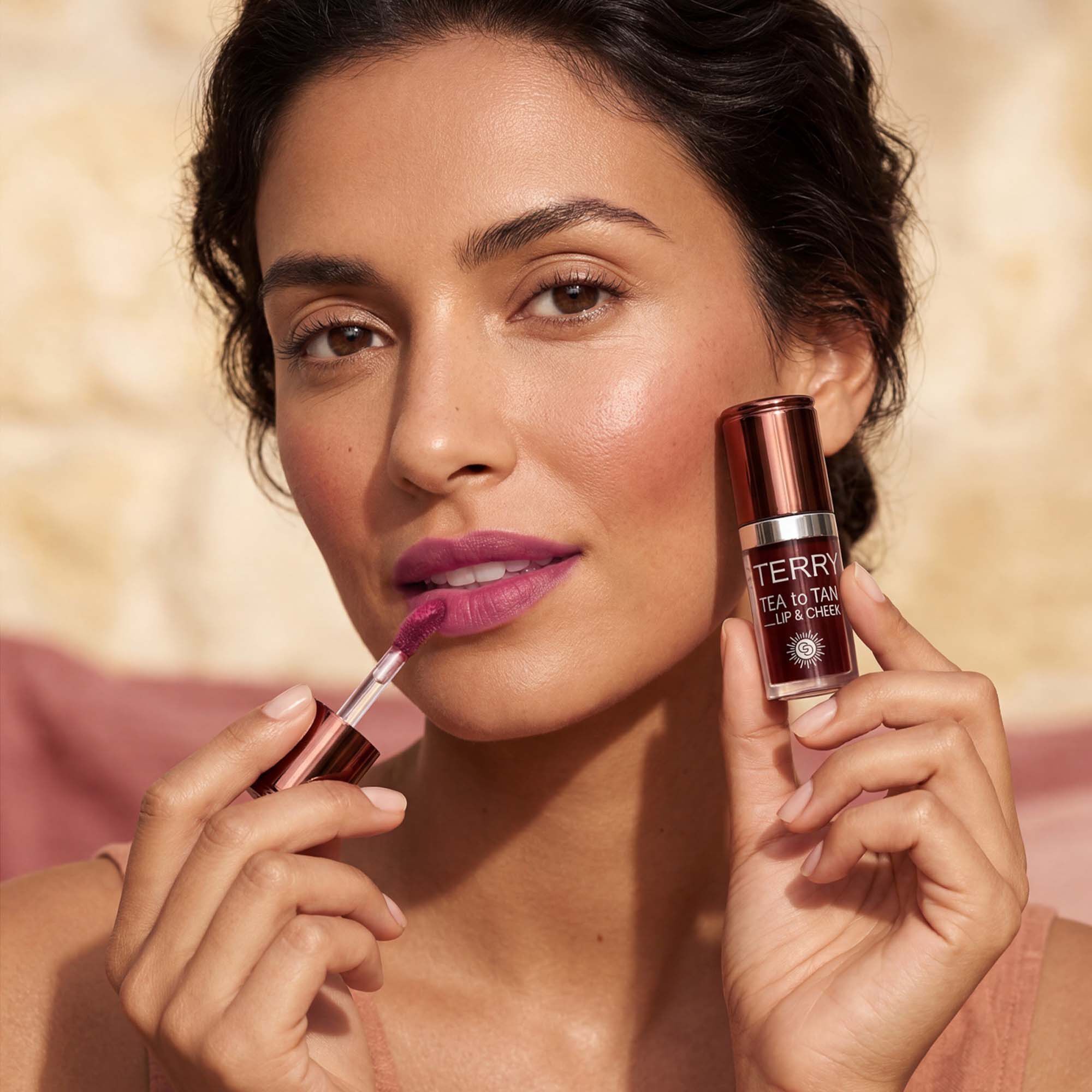 Tea to Tan Lip o Cheek sweet cherry