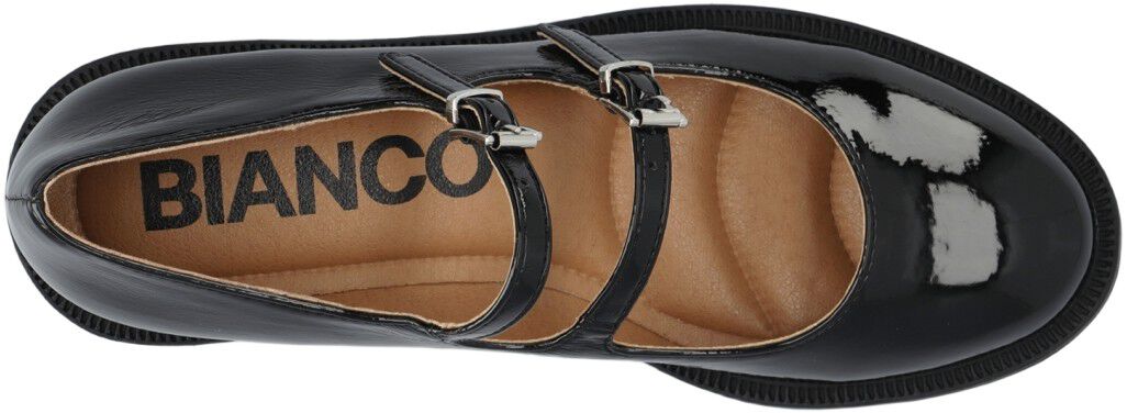 BIAPEARL Mary Jane Faux Leather
