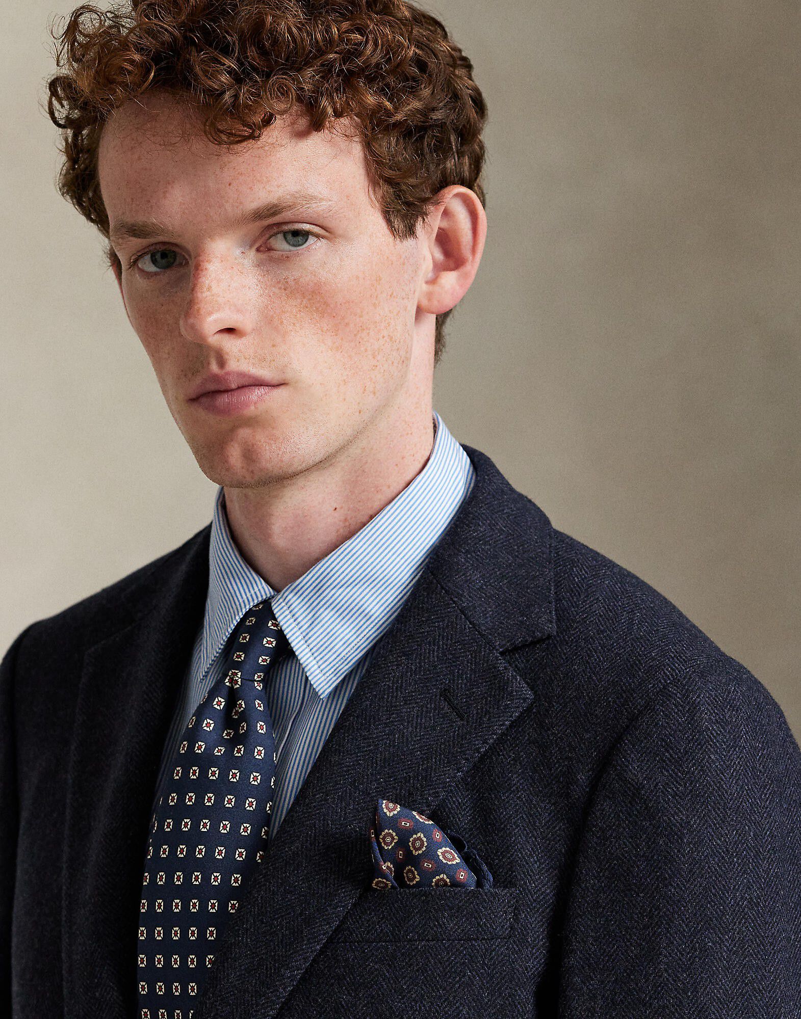 Polo Modern Fit Herringbone Sport Coat