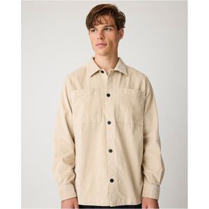 Loose corduroy overshirt