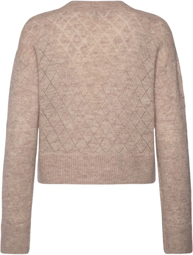 RWAida Alpaca LS Mock Neck Pullover