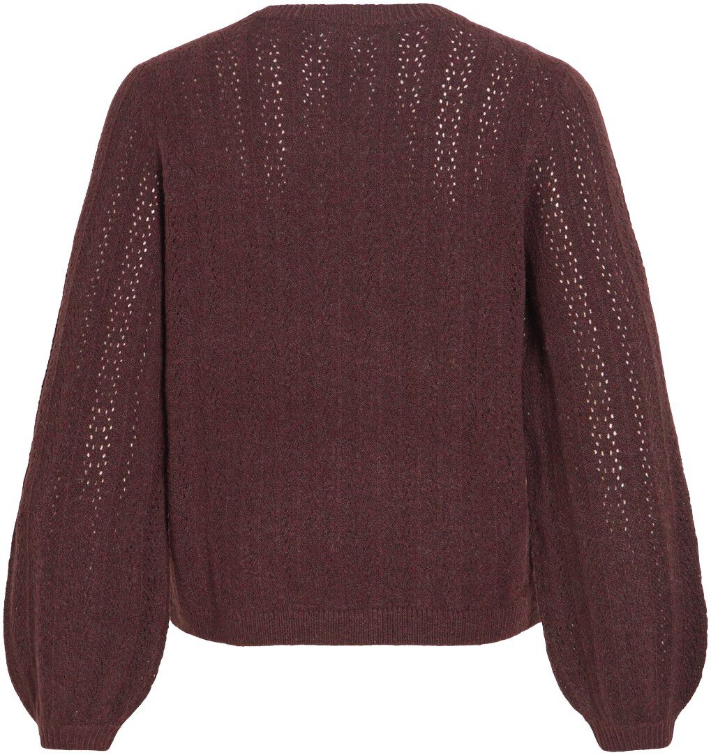 VILIGA POINTELLE L/S O-NECK TOP -NO